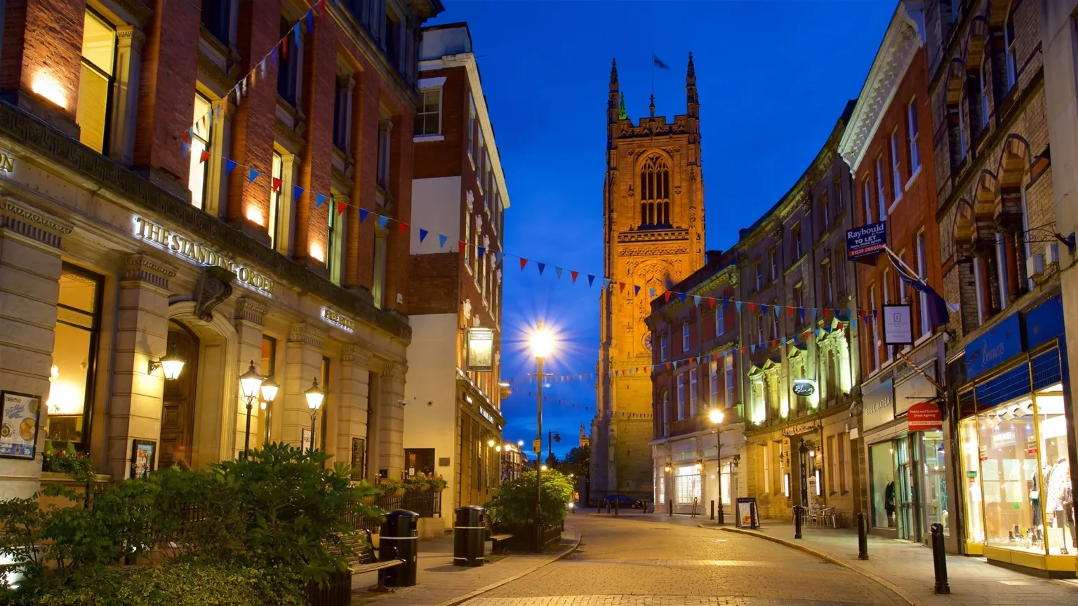 Derby cityscape