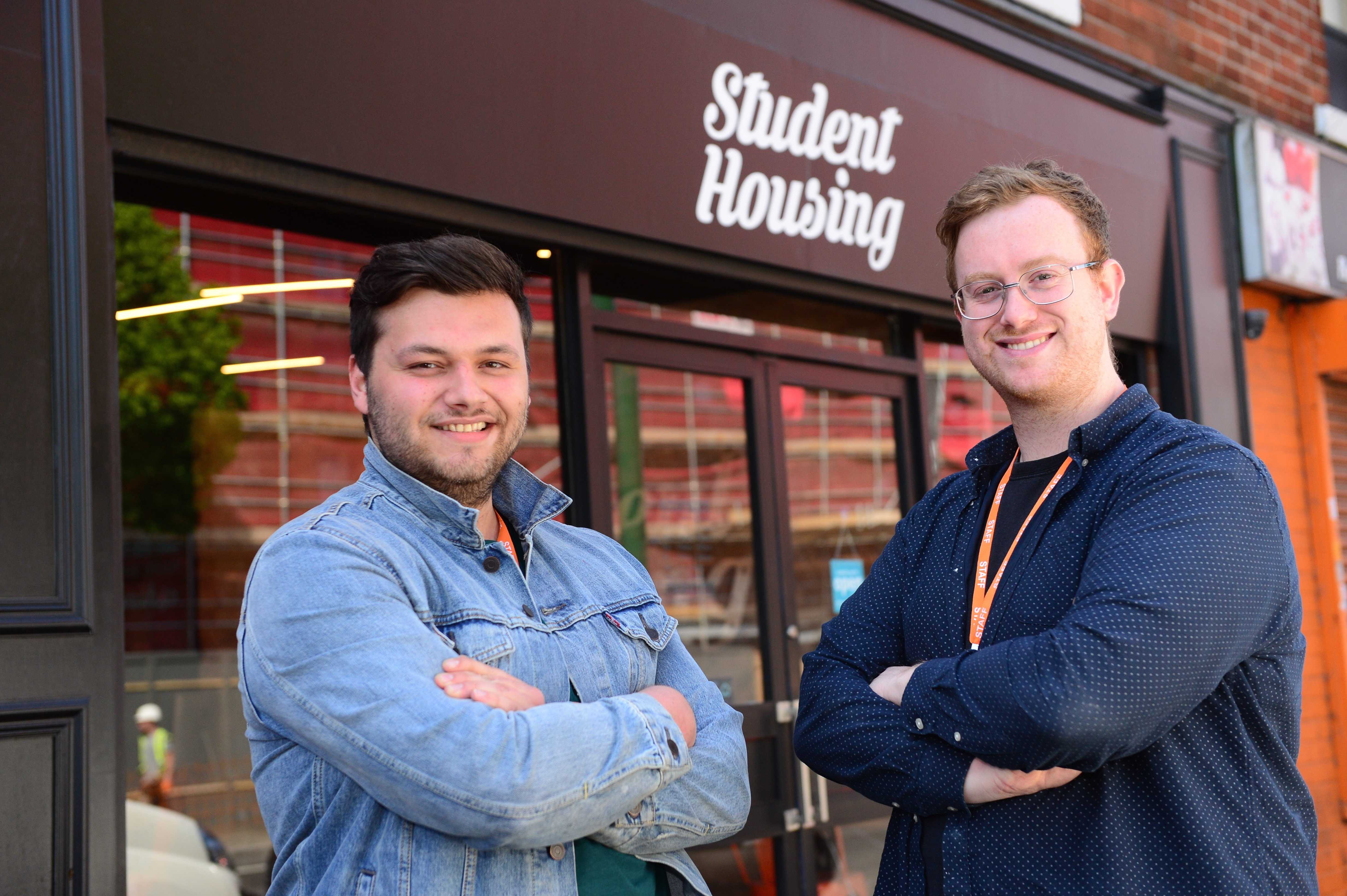 Student Housing founders Harry Conti and Marcus Askam-Yates