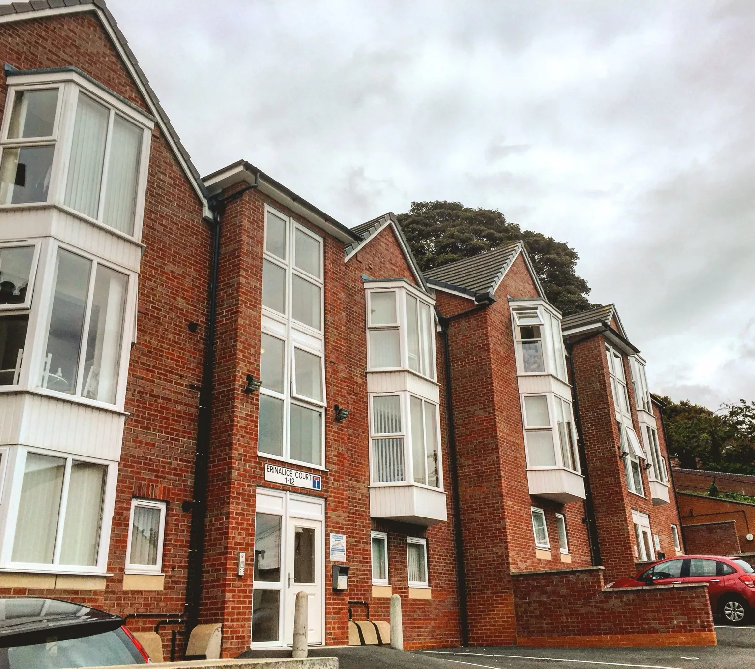 Exterior of Erinalice Court